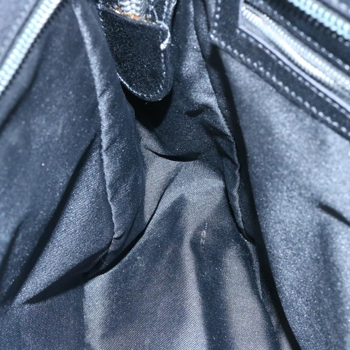 FENDI Hand Bag Nylon Black Auth ar5884