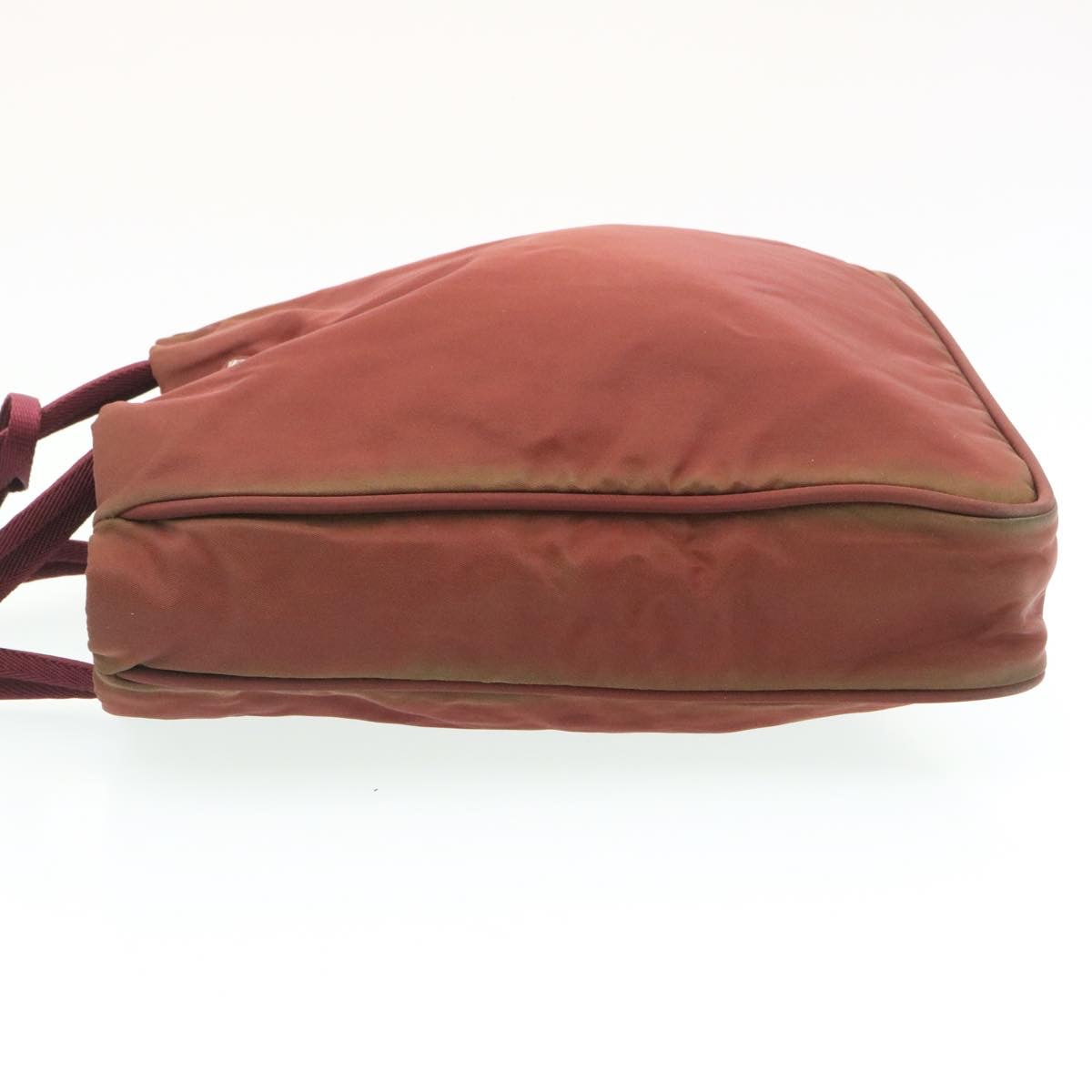 PRADA Tote Bag Nylon Red Auth ar5939