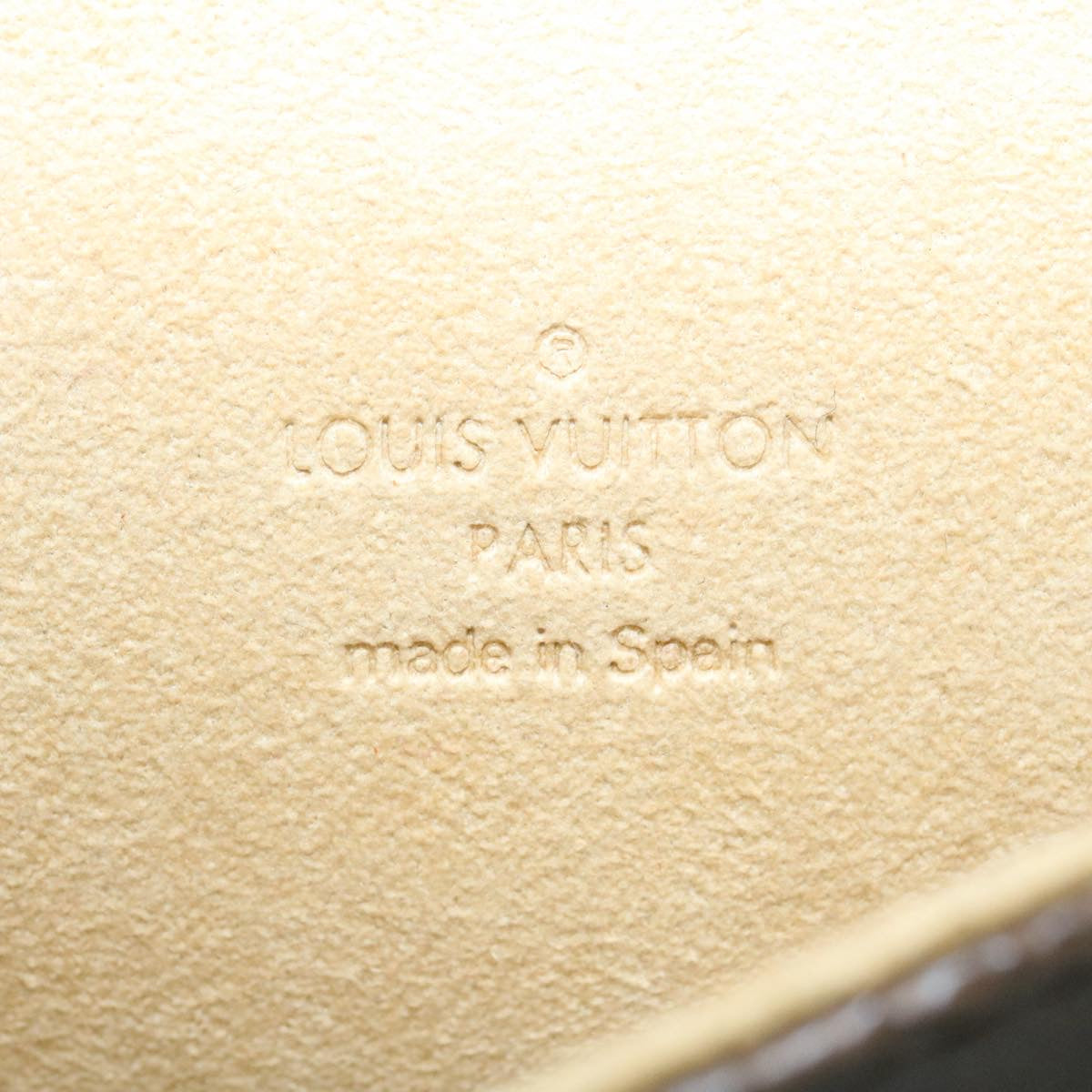 LOUIS VUITTON Monogram Pochette Twin PM Shoulder Bag M51854 LV Auth ar6072
