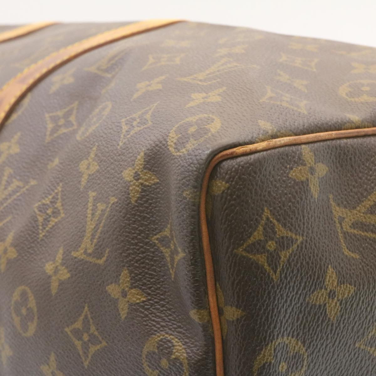 LOUIS VUITTON Monogram Keepall 50 Boston Bag M41426 LV Auth ar6136