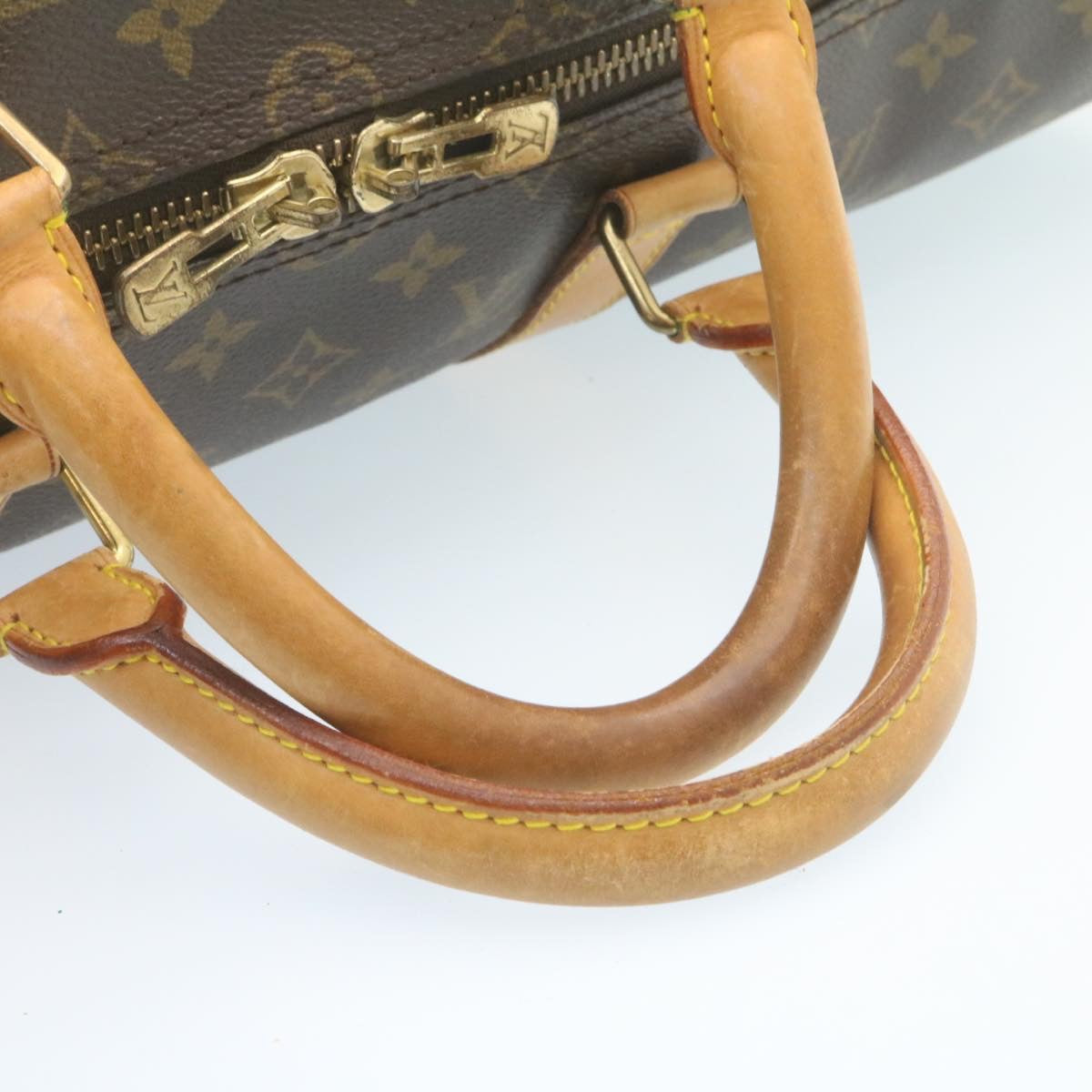 LOUIS VUITTON Monogram Keepall 50 Boston Bag M41426 LV Auth ar6136