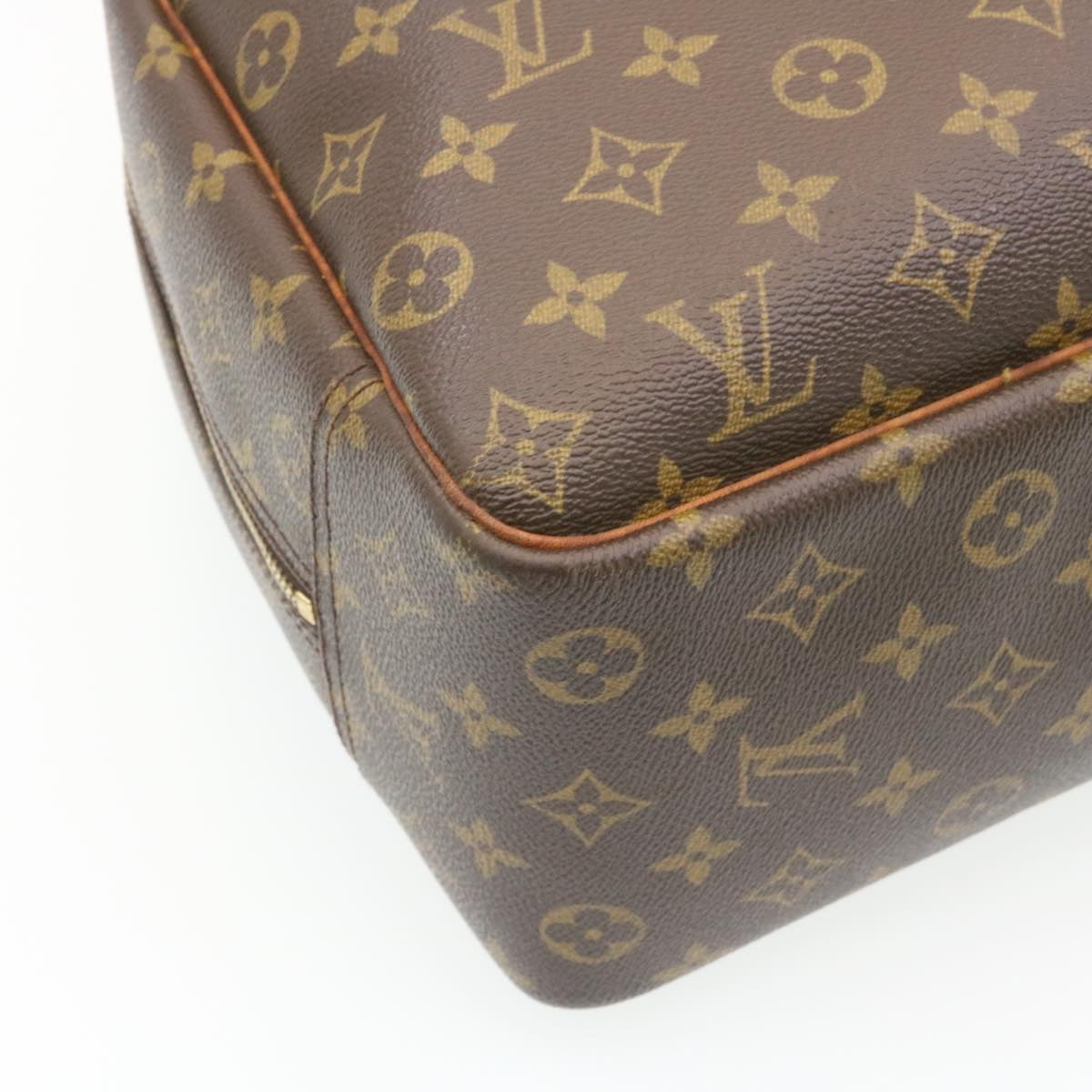 LOUIS VUITTON Monogram Deauville Hand Bag M47270 LV Auth ar6166