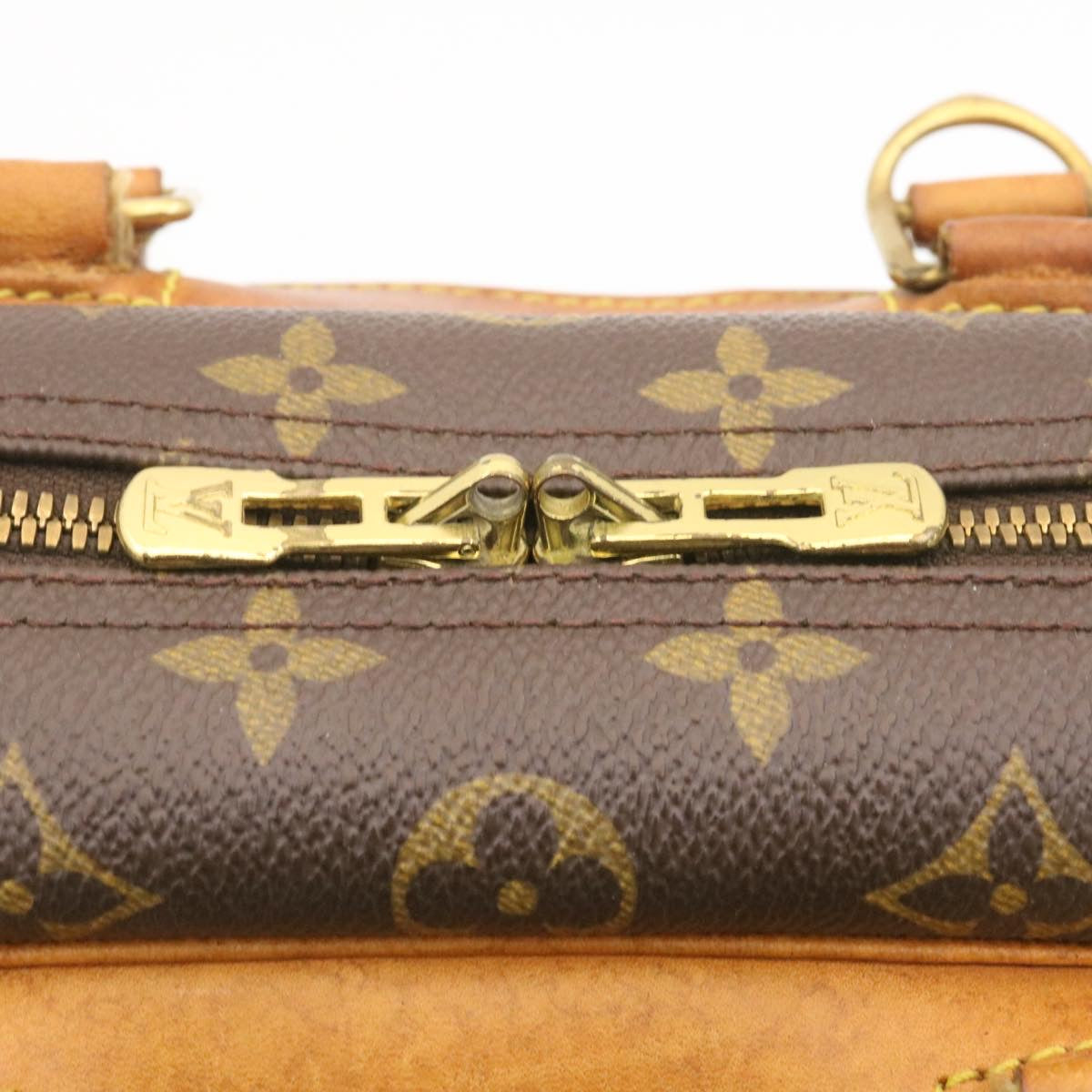 LOUIS VUITTON Monogram Deauville Hand Bag M47270 LV Auth ar6166