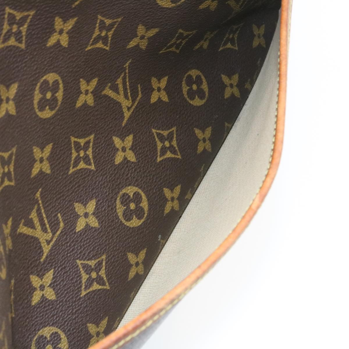 LOUIS VUITTON Monogram Deauville Hand Bag M47270 LV Auth ar6166