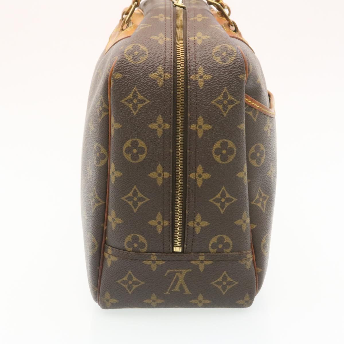 LOUIS VUITTON Monogram Deauville Hand Bag M47270 LV Auth ar6166