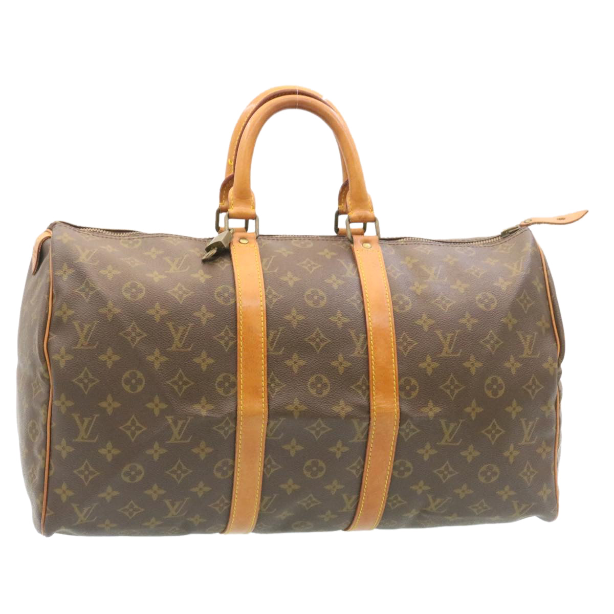 LOUIS VUITTON Monogram Keepall 45 Boston Bag Vintage M41428 LV Auth ar6246