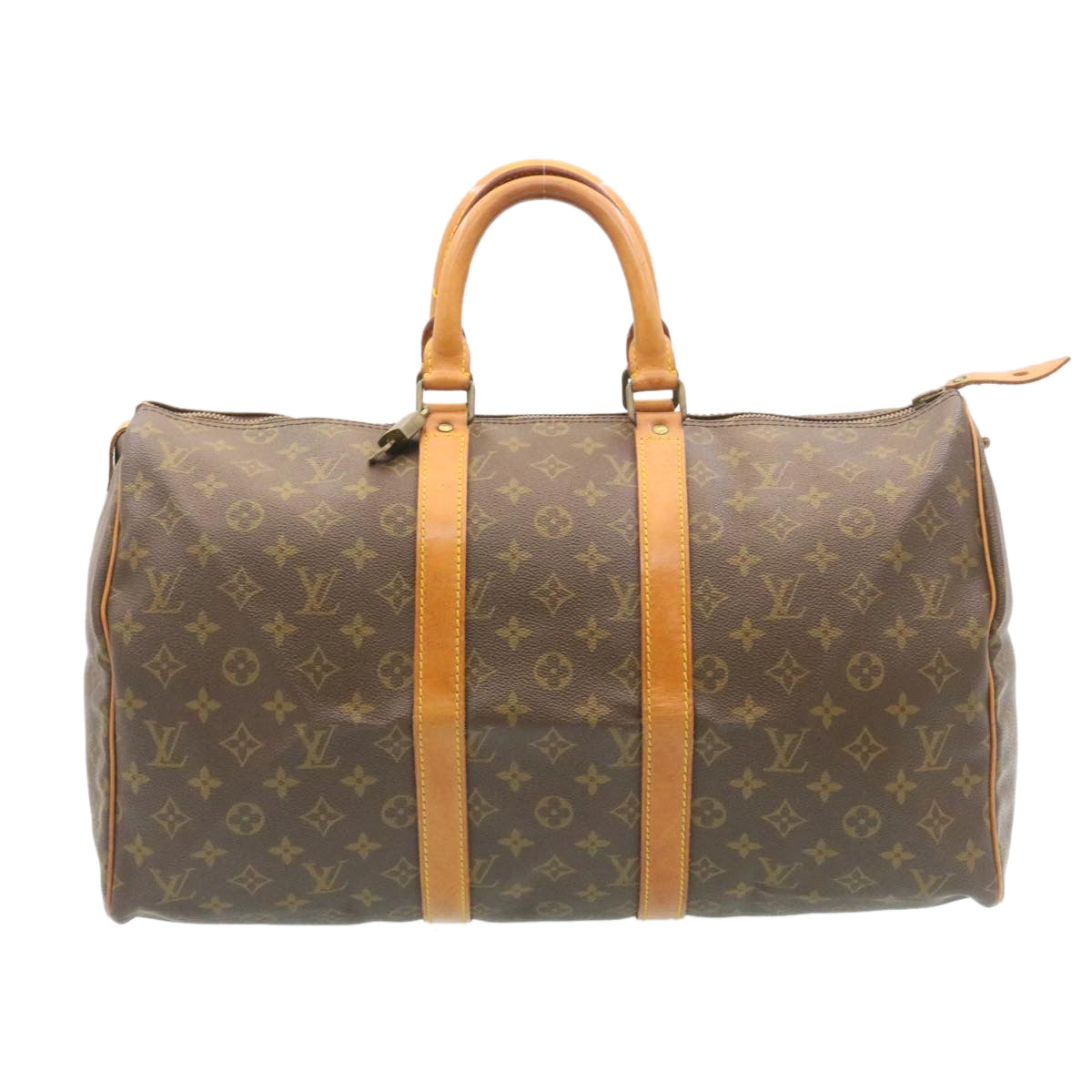 LOUIS VUITTON Monogram Keepall 45 Boston Bag Vintage M41428 LV Auth ar6246