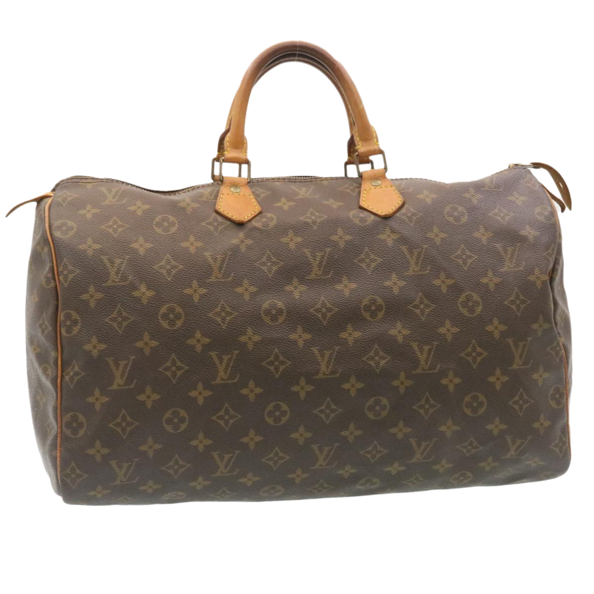 LOUIS VUITTON Monogram Speedy 40 Hand Bag M41522 LV Auth ar6286