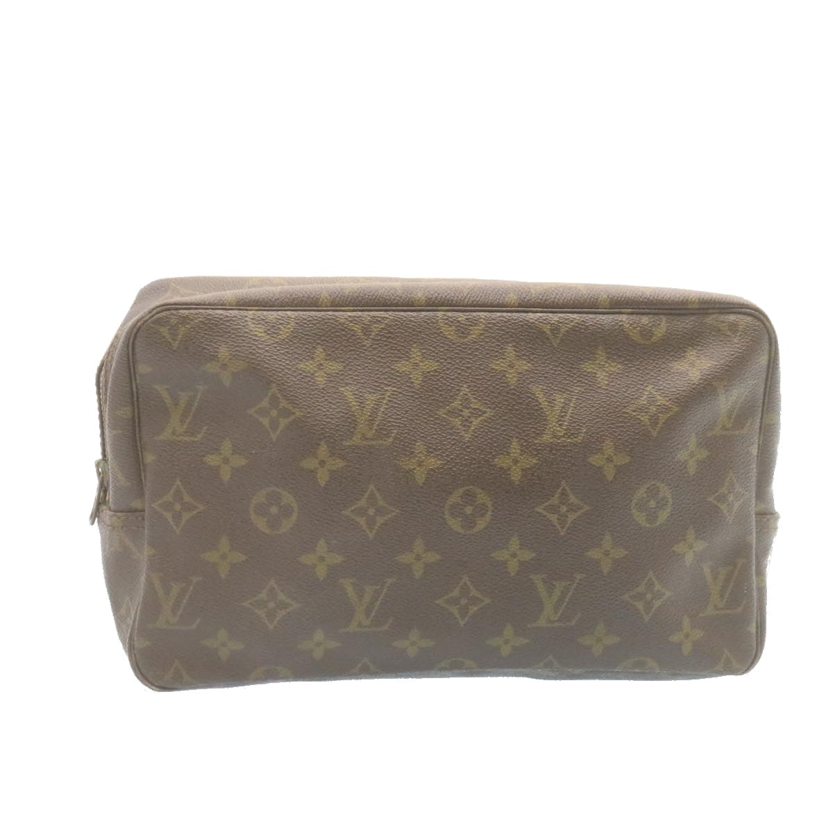 LOUIS VUITTON Monogram Trousse Toilette 28 Clutch Bag M47522 LV Auth ar6297