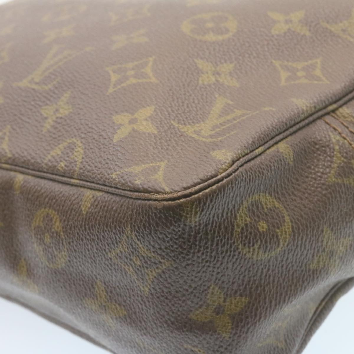 LOUIS VUITTON Monogram Trousse Toilette 28 Clutch Bag M47522 LV Auth ar6297