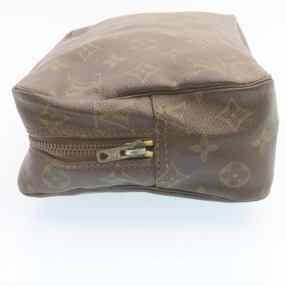 LOUIS VUITTON Monogram Trousse Toilette 28 Clutch Bag M47522 LV Auth ar6297