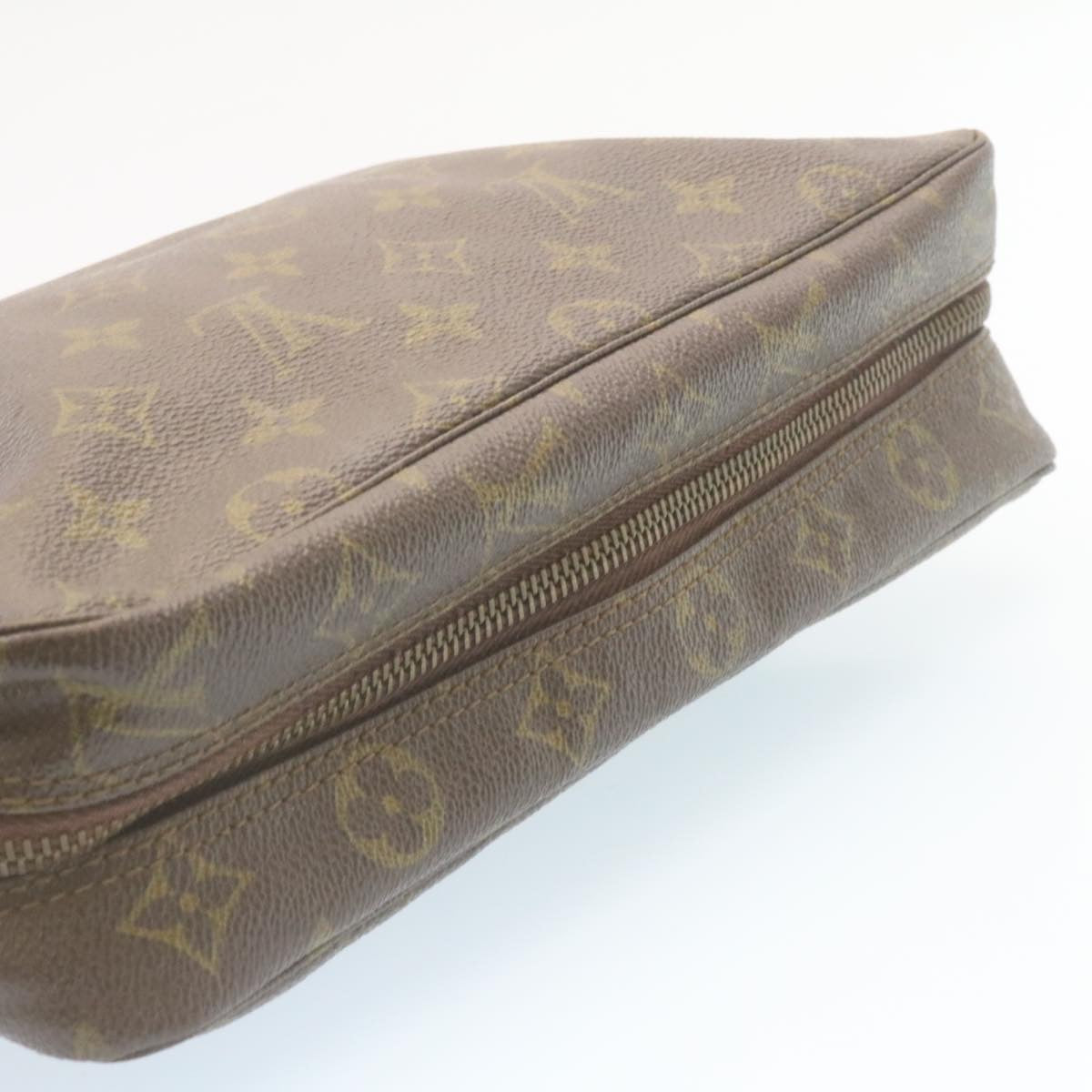 LOUIS VUITTON Monogram Trousse Toilette 28 Clutch Bag M47522 LV Auth ar6297