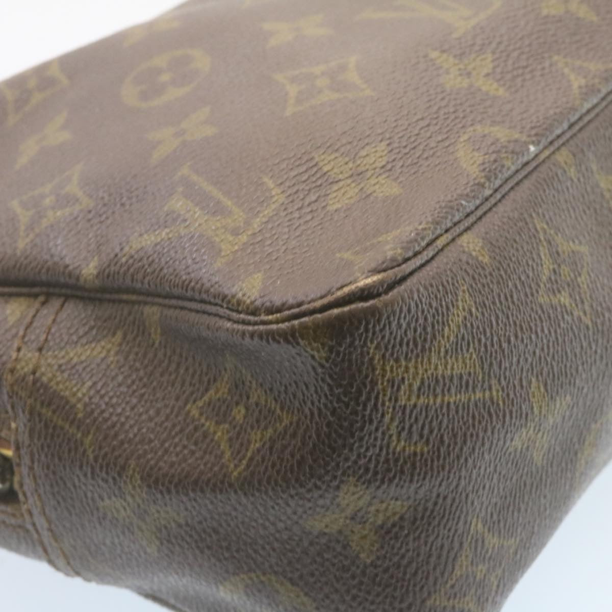 LOUIS VUITTON Monogram Trousse Toilette 28 Clutch Bag M47522 LV Auth ar6297