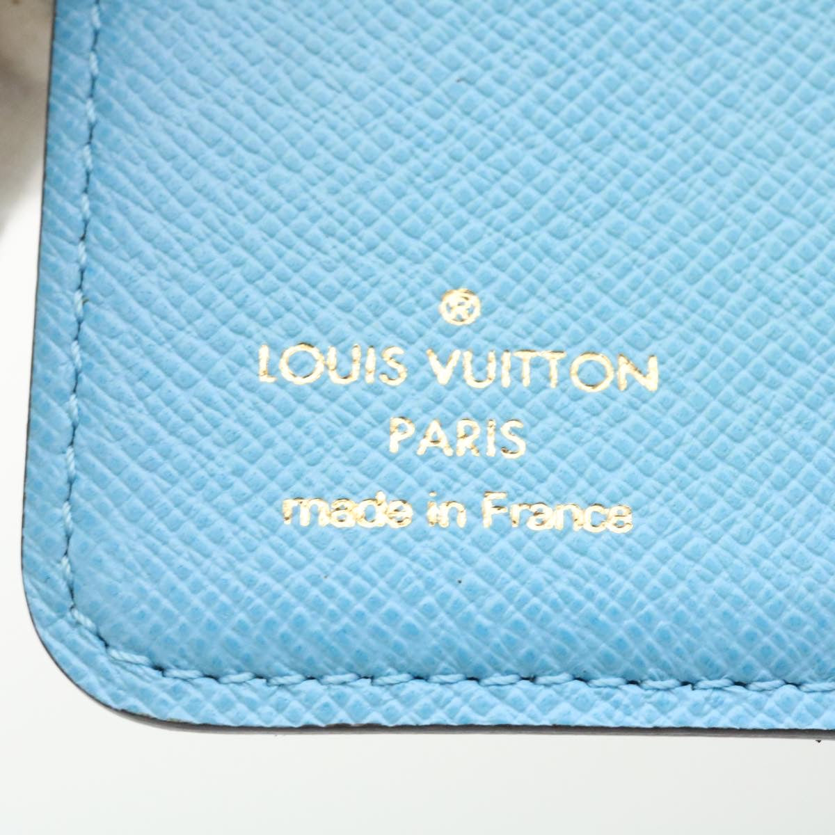 LOUIS VUITTON Monogram groom Compact zip Wallet M60036 LV Auth ar6374