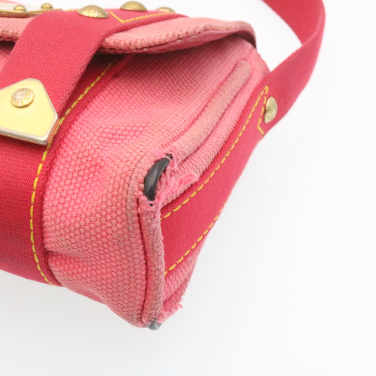 LOUIS VUITTON Antigua Sac Rabat Shoulder Bag Pink LV Auth ar6410