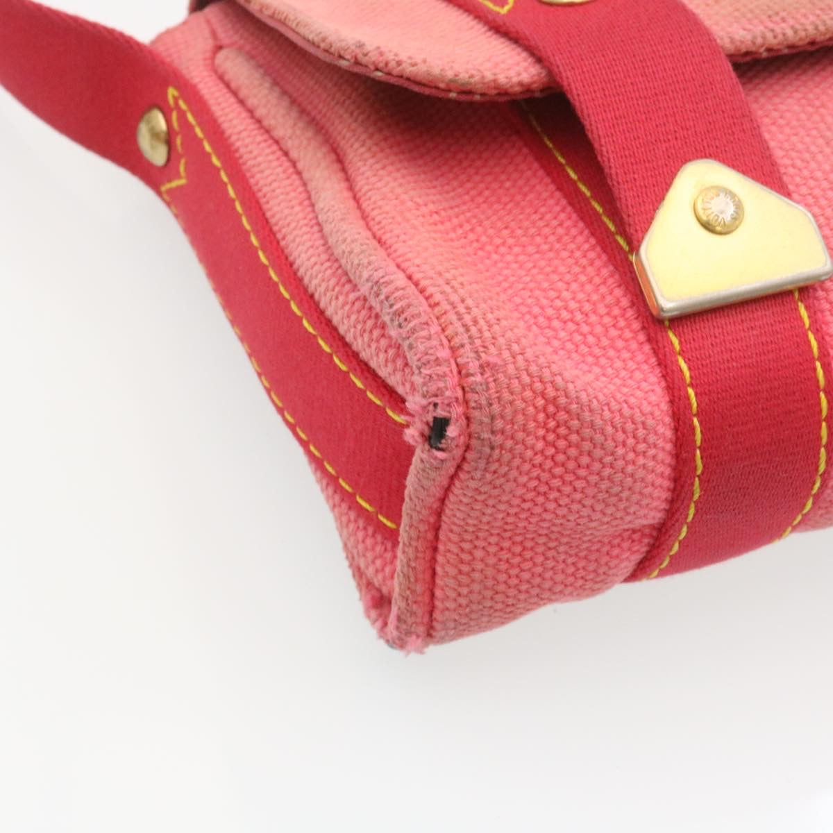 LOUIS VUITTON Antigua Sac Rabat Shoulder Bag Pink LV Auth ar6410