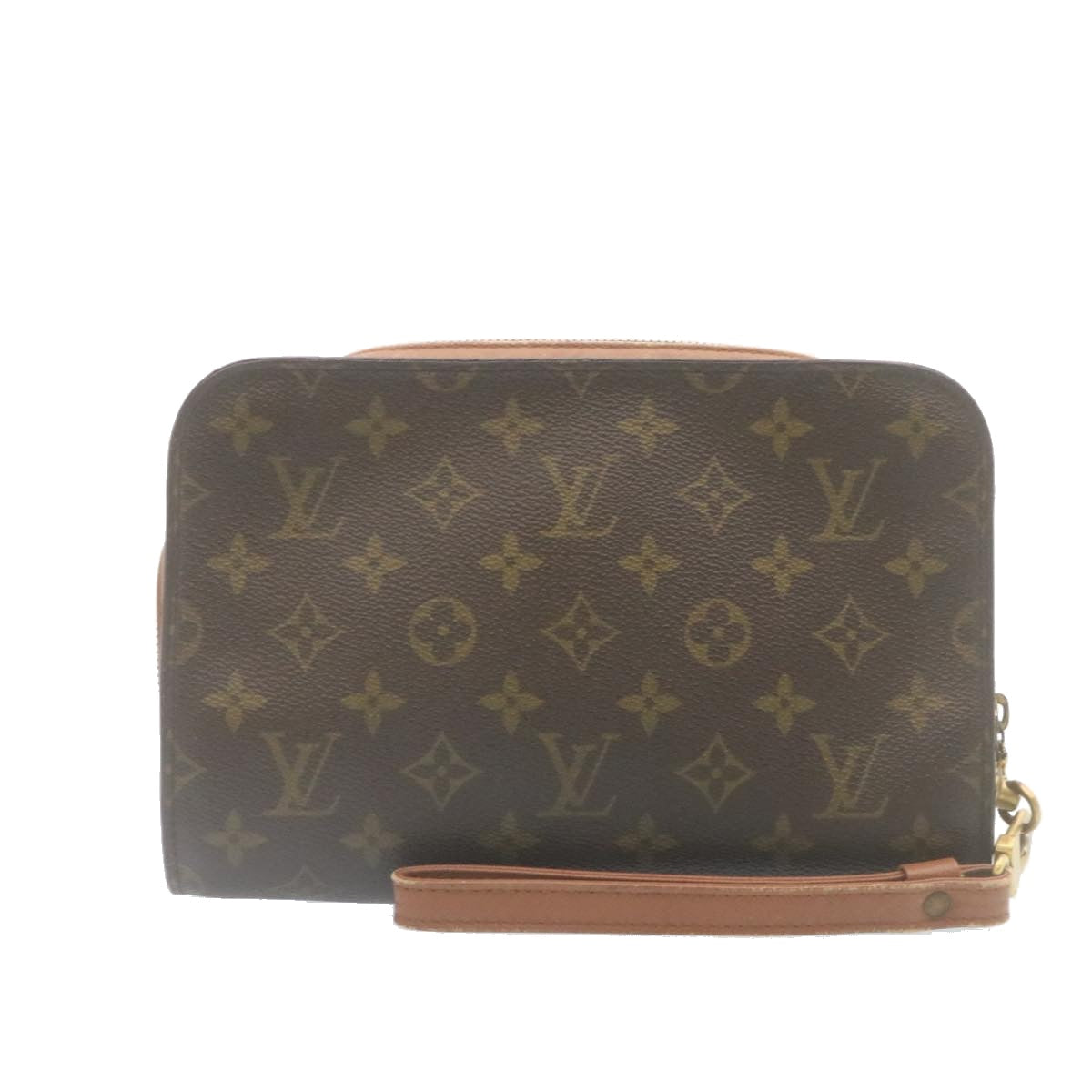 LOUIS VUITTON Monogram Orsay Clutch Bag M51790 LV Auth ar6435