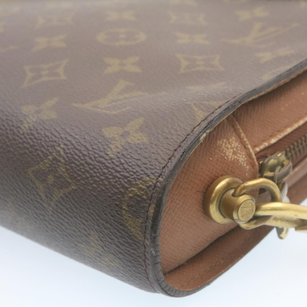 LOUIS VUITTON Monogram Orsay Clutch Bag M51790 LV Auth ar6435