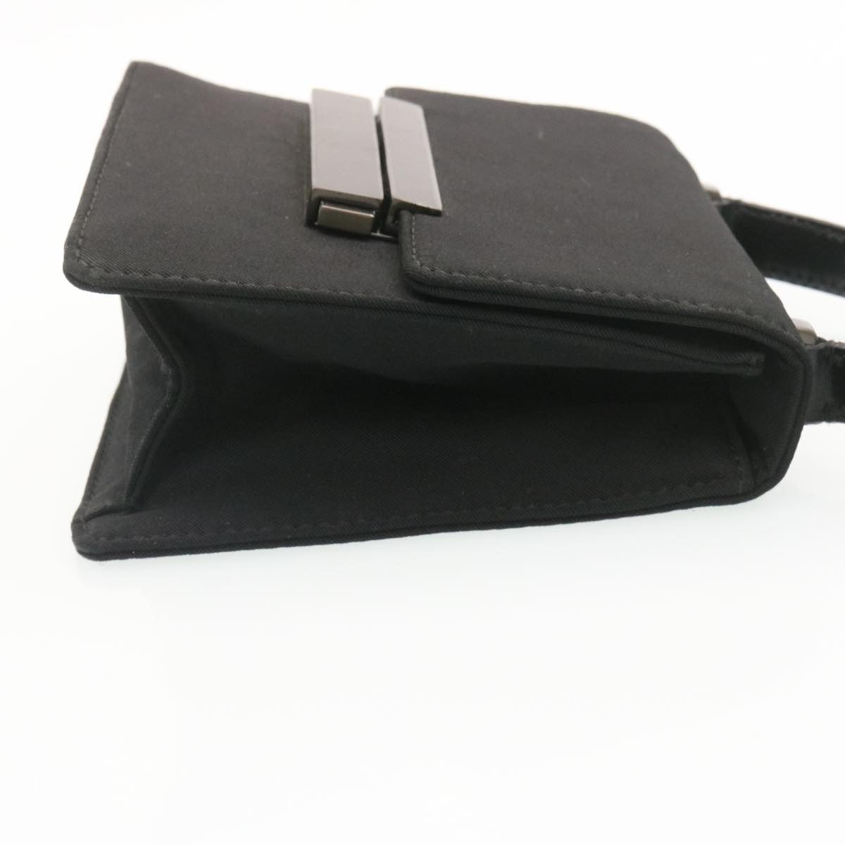 PRADA Shoulder Bag Nylon Black Auth ar6449
