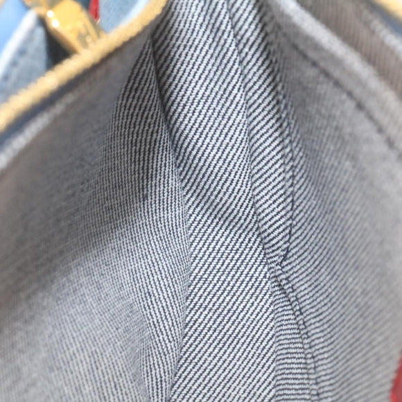 LOUIS VUITTON Denim Multi Pochette Accessoires Shoulder Bag M44990 Auth ar6462A