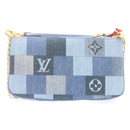 LOUIS VUITTON Denim Multi Pochette Accessoires Shoulder Bag M44990 Auth ar6462A-2