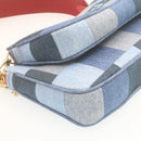 LOUIS VUITTON Denim Multi Pochette Accessoires Shoulder Bag M44990 Auth ar6462A-14