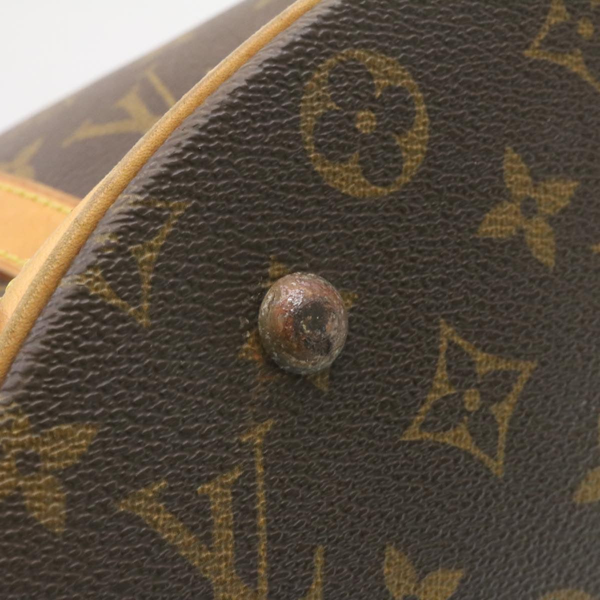 LOUIS VUITTON Monogram Bucket GM Shoulder Bag bs465 LV Auth ar6473