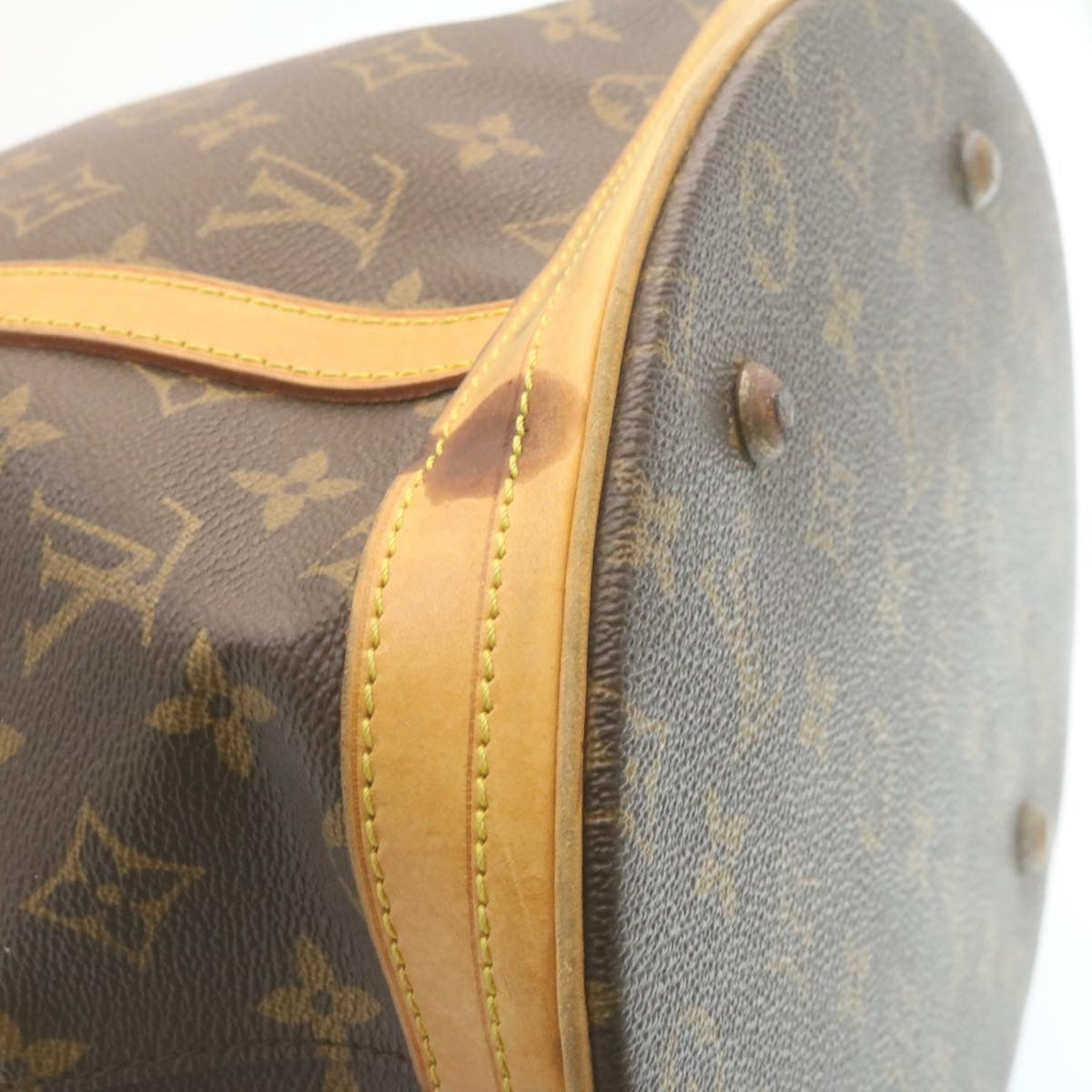 LOUIS VUITTON Monogram Bucket GM Shoulder Bag bs465 LV Auth ar6473