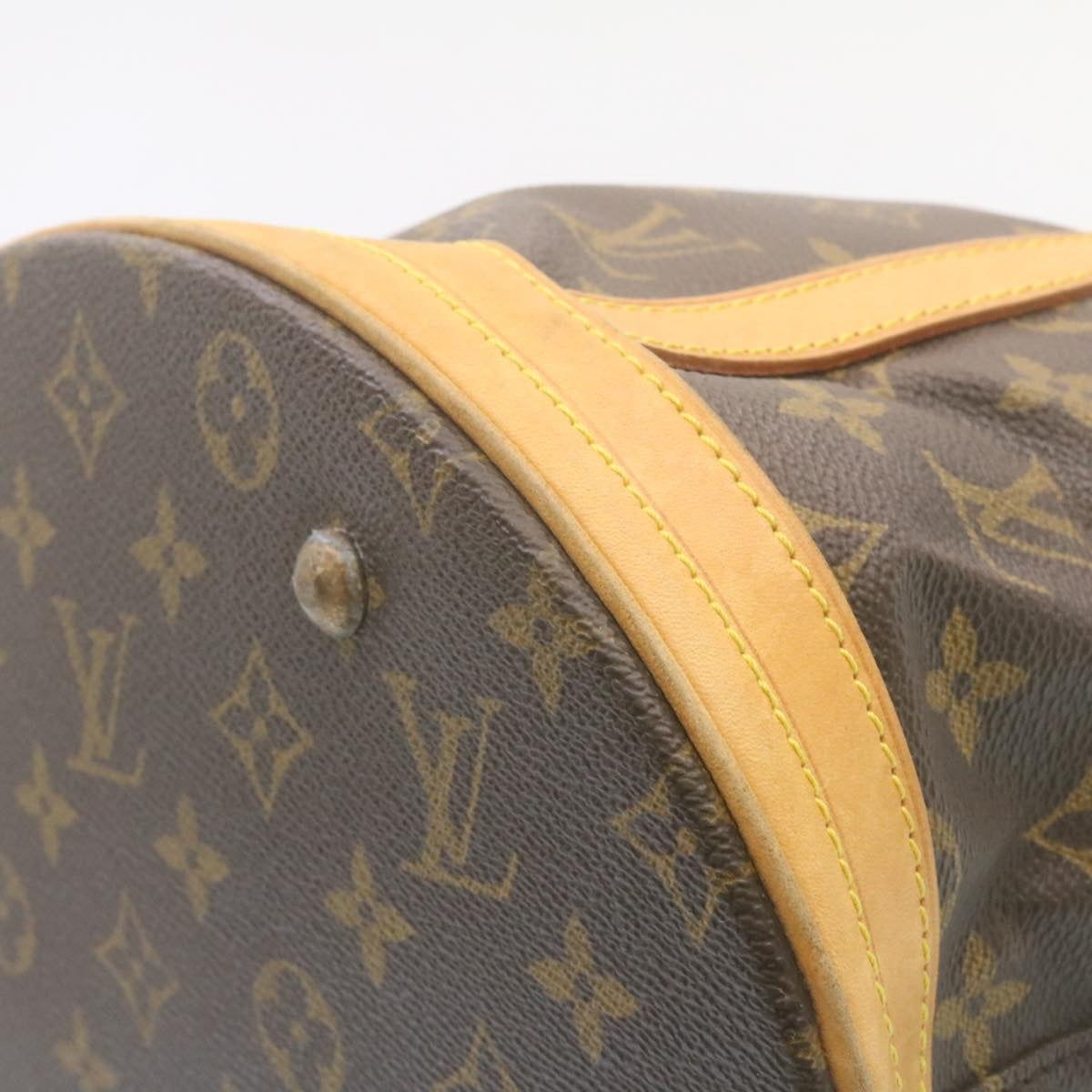 LOUIS VUITTON Monogram Bucket GM Shoulder Bag bs465 LV Auth ar6473