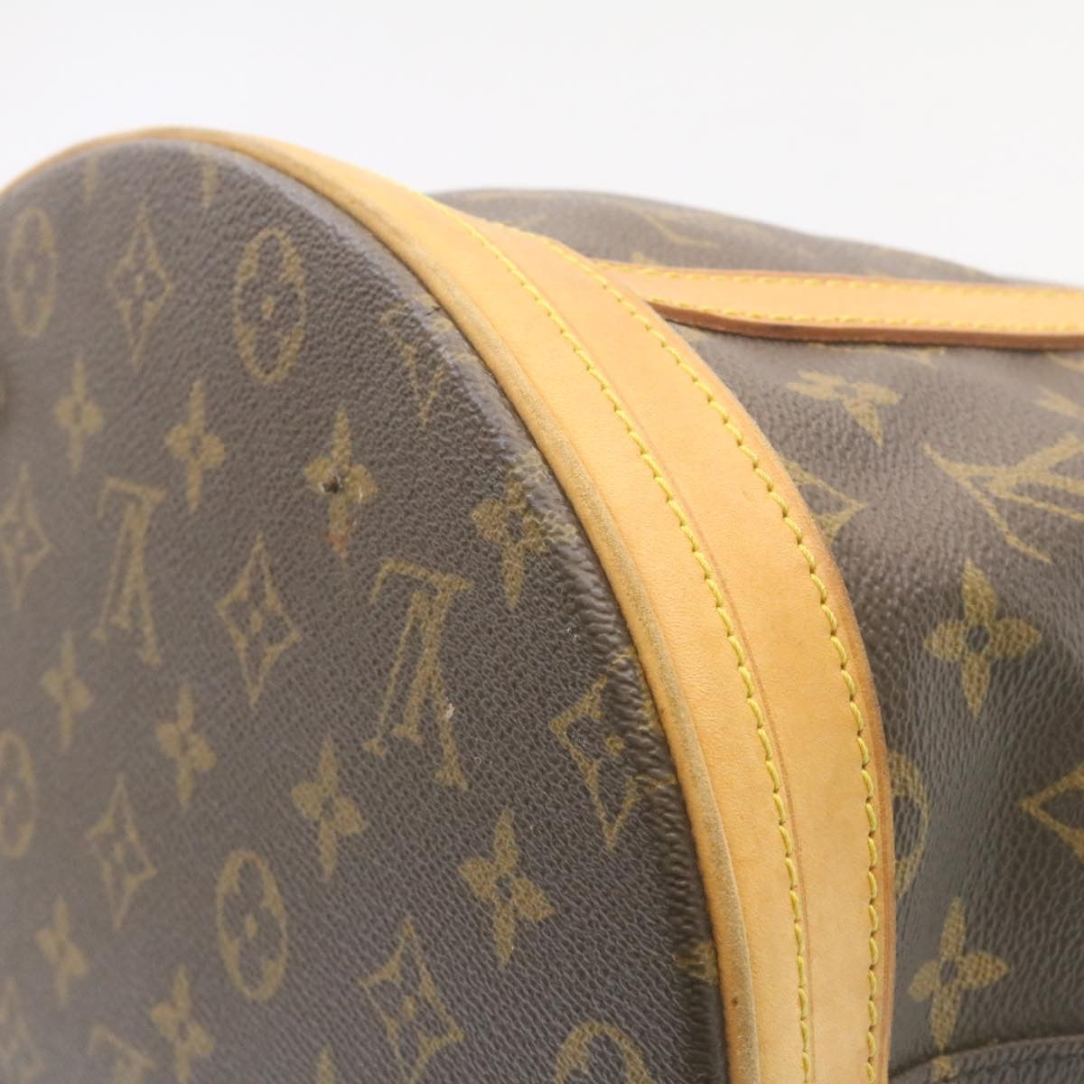 LOUIS VUITTON Monogram Bucket GM Shoulder Bag bs465 LV Auth ar6473