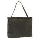 PRADA Hand Bag Nylon Khaki Auth ar6503-1