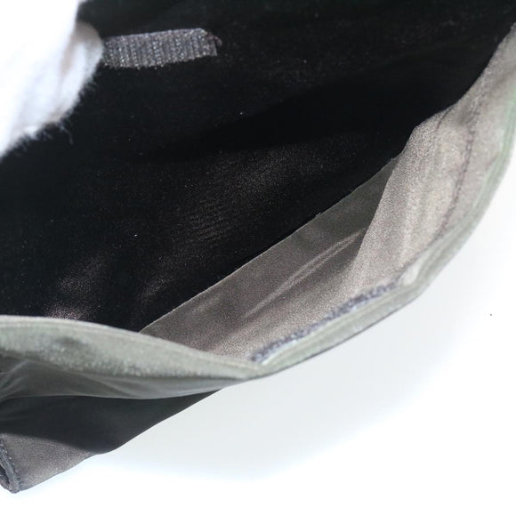 PRADA Hand Bag Nylon Khaki Auth ar6503