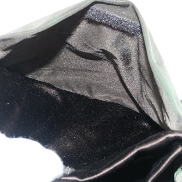 PRADA Hand Bag Nylon Khaki Auth ar6503