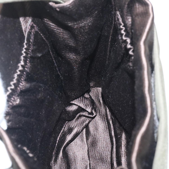 PRADA Hand Bag Nylon Khaki Auth ar6503