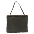 PRADA Hand Bag Nylon Khaki Auth ar6503-13