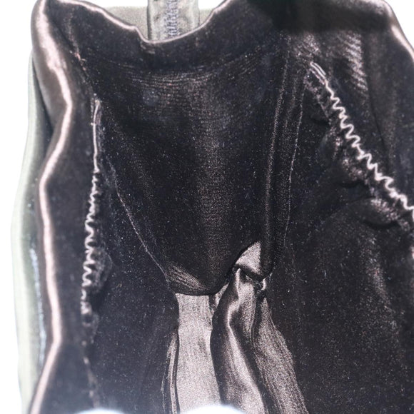 PRADA Hand Bag Nylon Khaki Auth ar6503