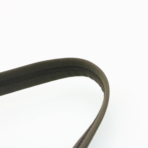 PRADA Hand Bag Nylon Khaki Auth ar6503