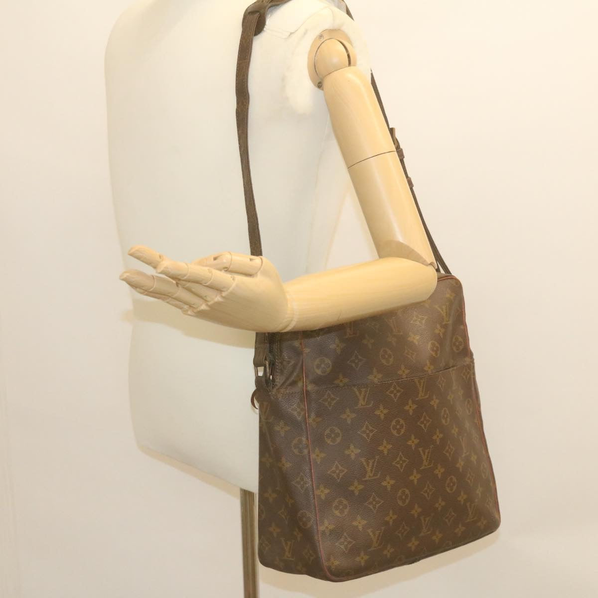 LOUIS VUITTON Monogram Marceau Shoulder Bag Vintage M40264 LV Auth ar6574