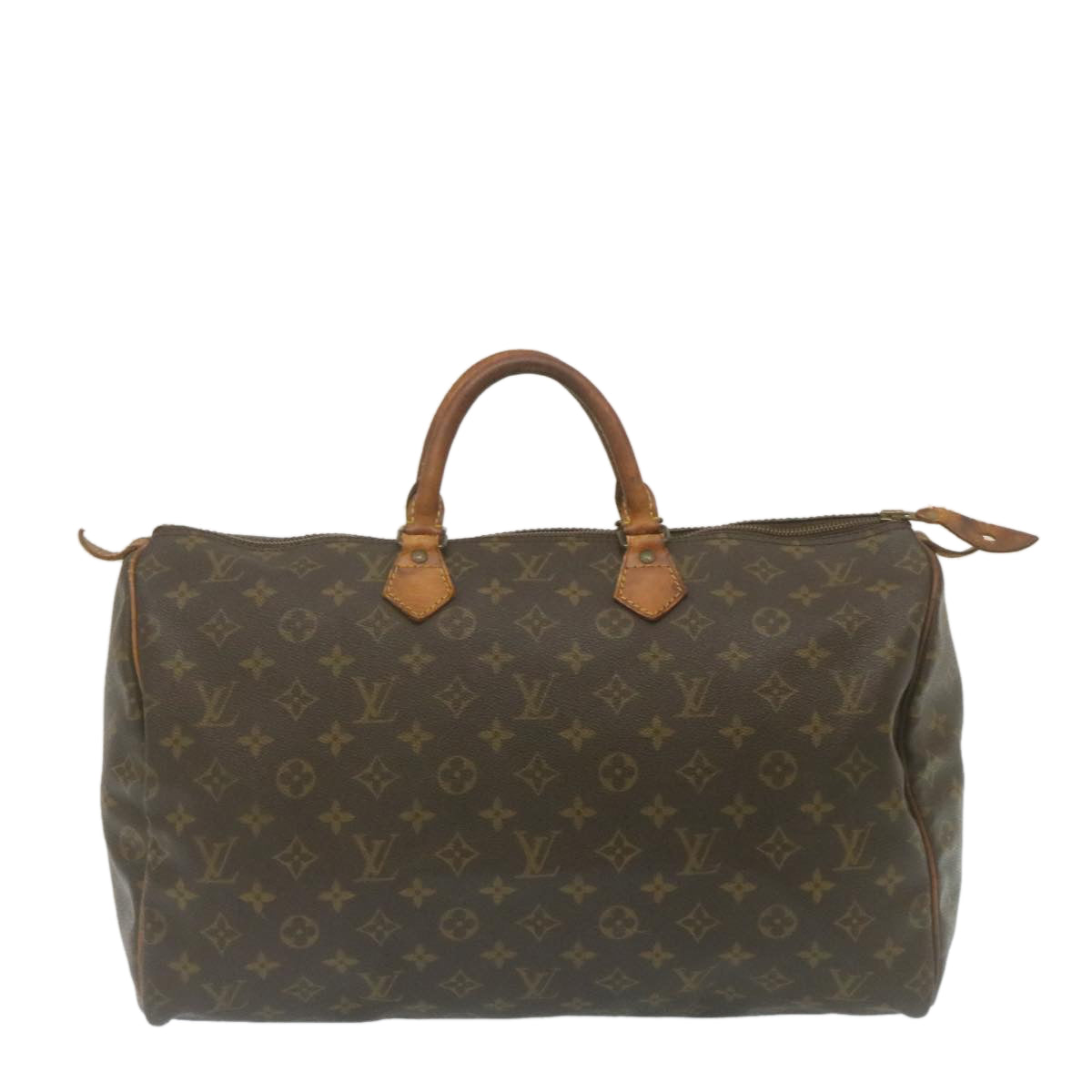 LOUIS VUITTON Monogram Speedy 40 Hand Bag M41522 LV Auth ar6595