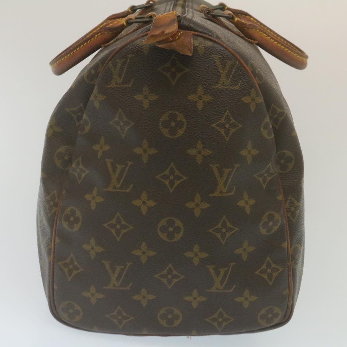 LOUIS VUITTON Monogram Speedy 40 Hand Bag M41522 LV Auth ar6595