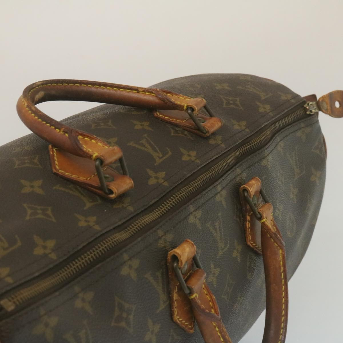 LOUIS VUITTON Monogram Speedy 40 Hand Bag M41522 LV Auth ar6595