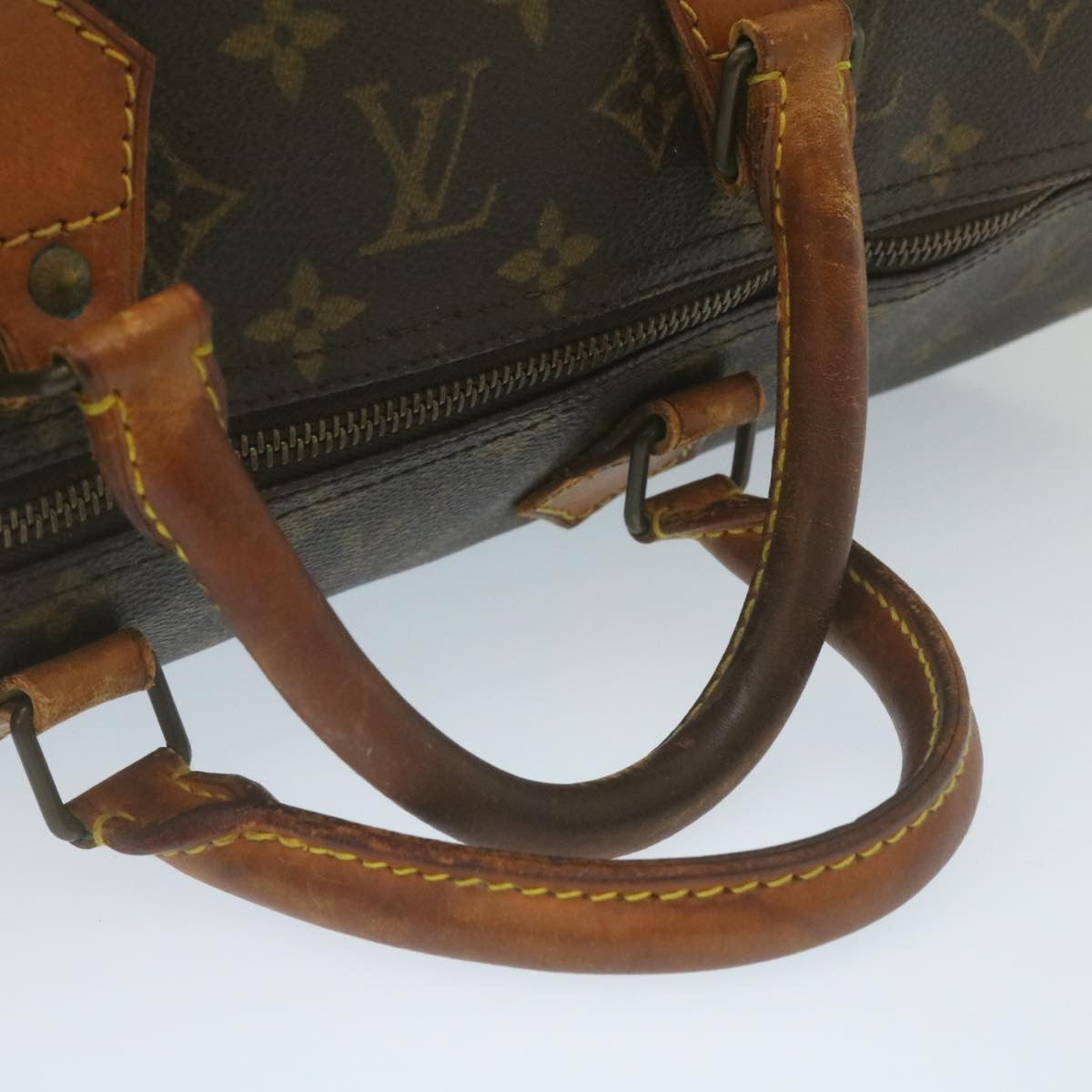 LOUIS VUITTON Monogram Speedy 40 Hand Bag M41522 LV Auth ar6595