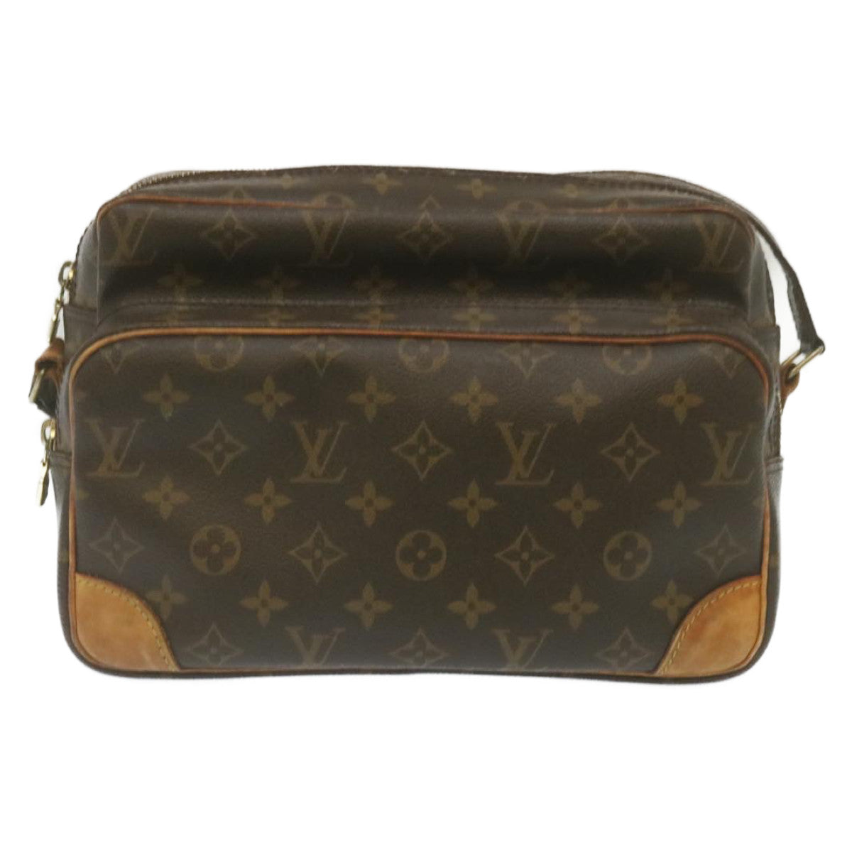 LOUIS VUITTON Monogram Nile Shoulder Bag M45244 LV Auth ar6628