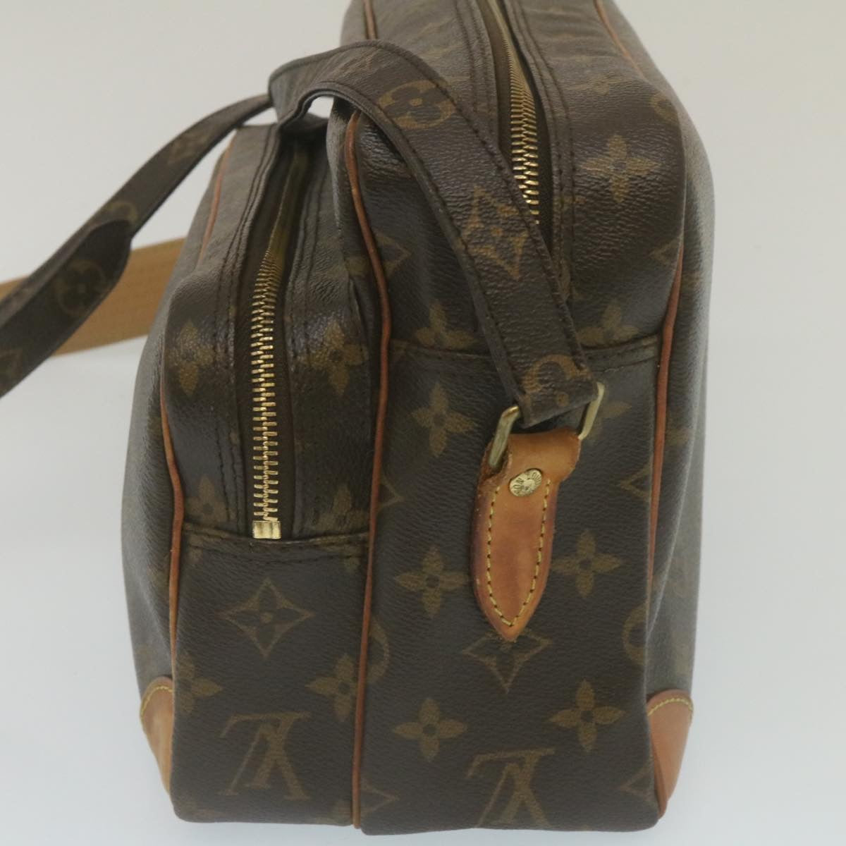 LOUIS VUITTON Monogram Nile Shoulder Bag M45244 LV Auth ar6628