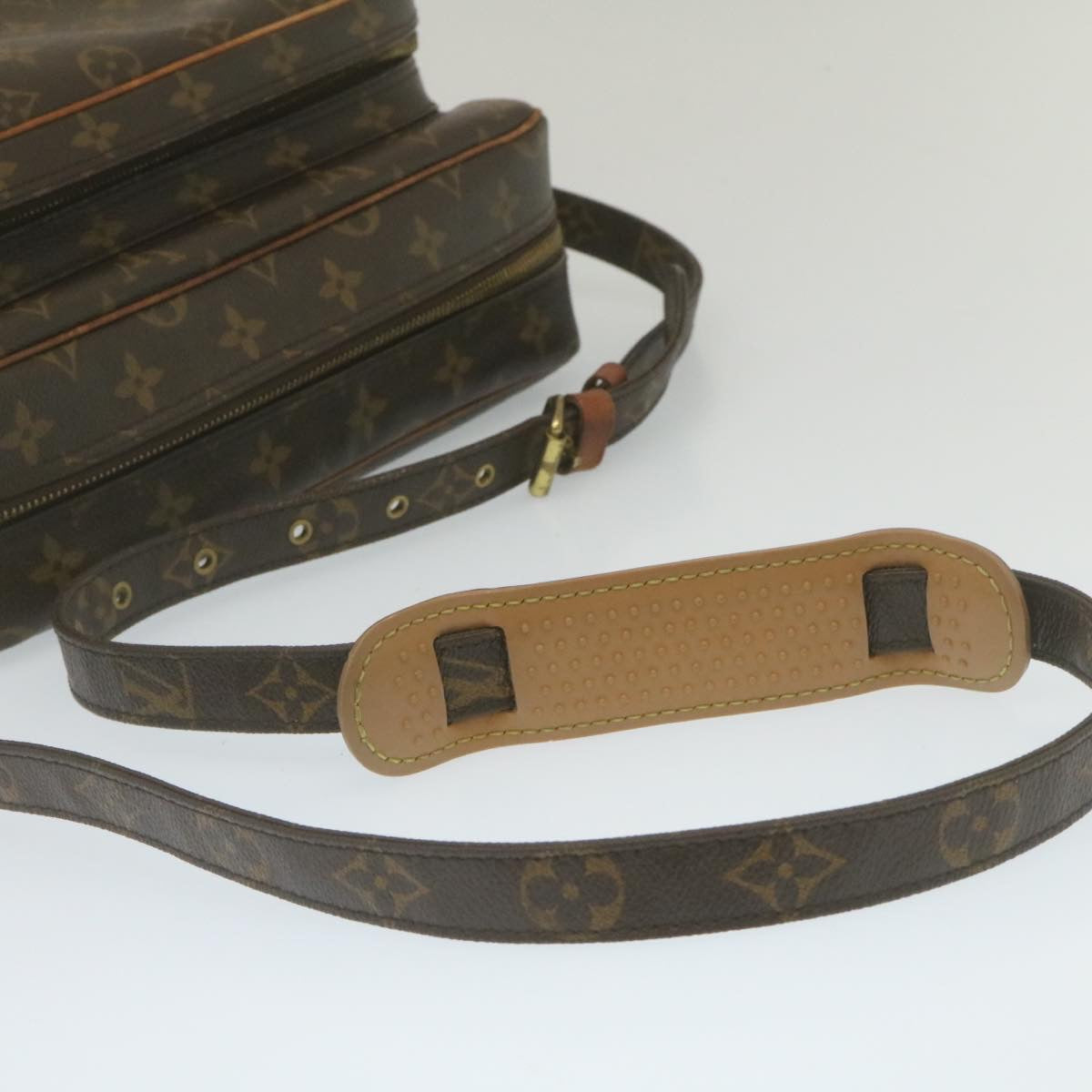 LOUIS VUITTON Monogram Nile Shoulder Bag M45244 LV Auth ar6628