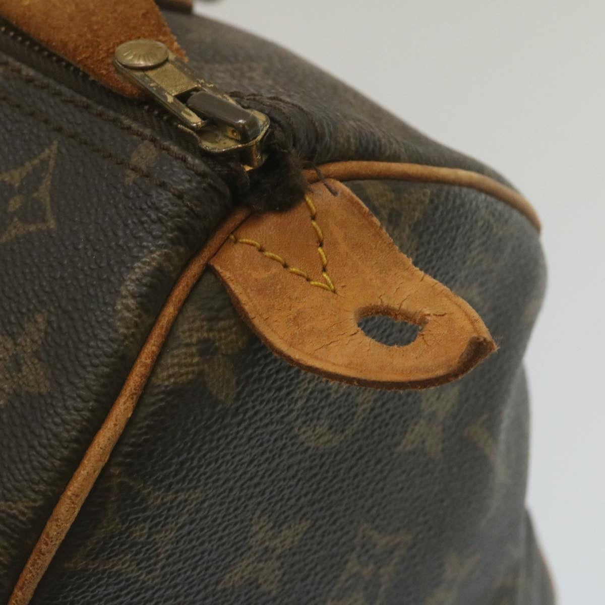 LOUIS VUITTON Monogram Speedy 30 Hand Bag M41526 LV Auth ar6669