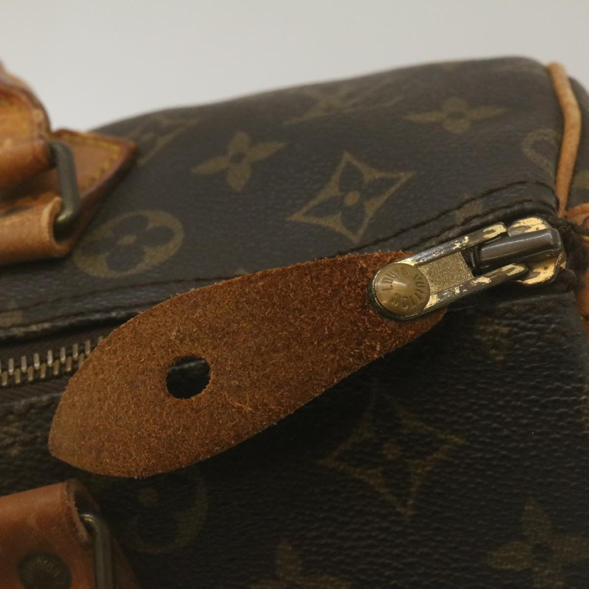 LOUIS VUITTON Monogram Speedy 30 Hand Bag M41526 LV Auth ar6669