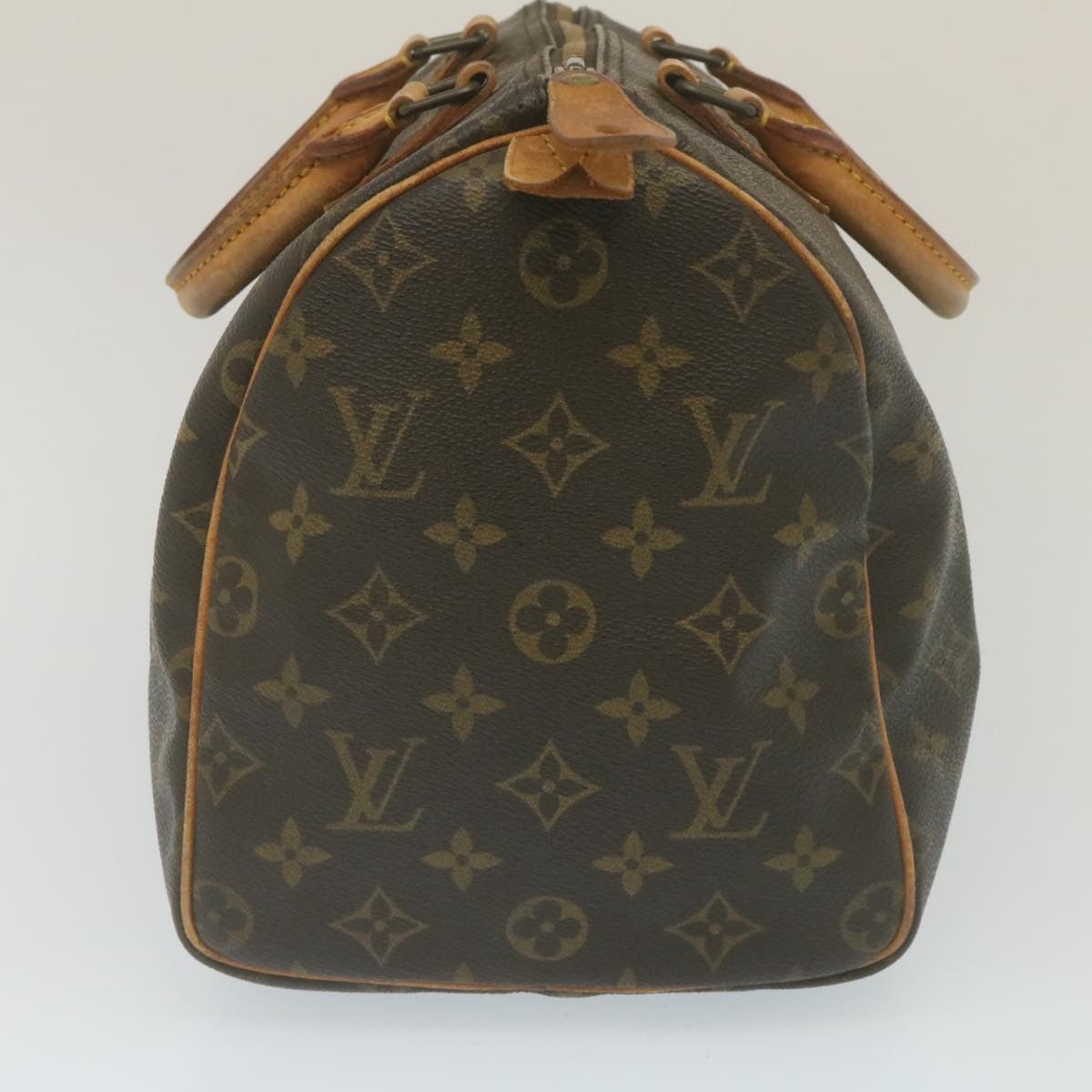 LOUIS VUITTON Monogram Speedy 30 Hand Bag M41526 LV Auth ar6669