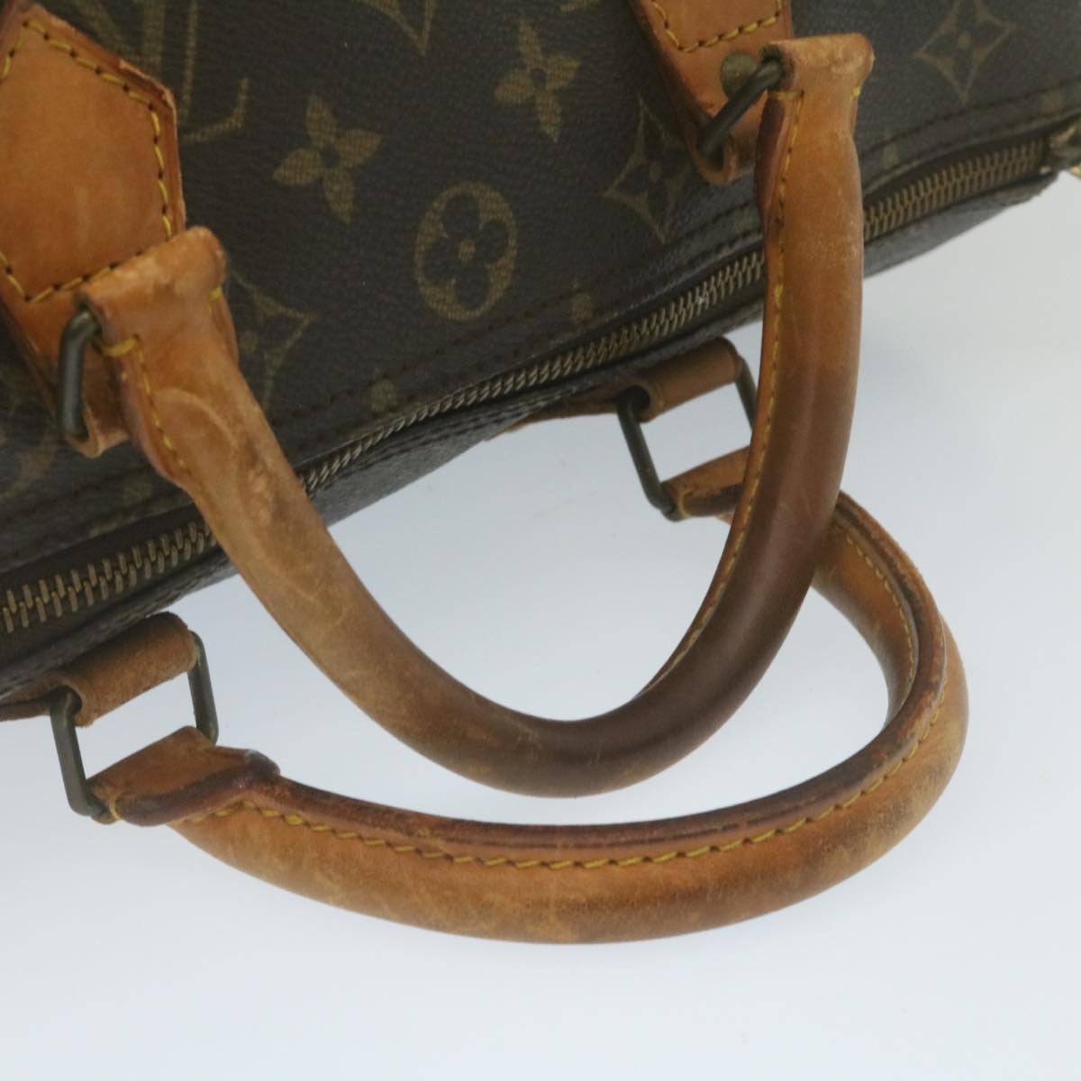 LOUIS VUITTON Monogram Speedy 30 Hand Bag M41526 LV Auth ar6669