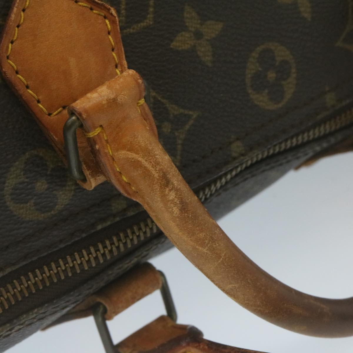 LOUIS VUITTON Monogram Speedy 30 Hand Bag M41526 LV Auth ar6669